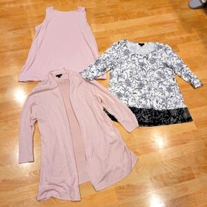 J. JILL Wearever Cardigan Tops Size Medium bundle